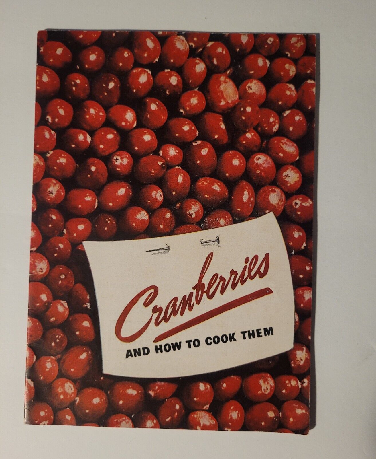 Cranberries Recipe Book How To Cook Them Eatmoor Vintage 1938