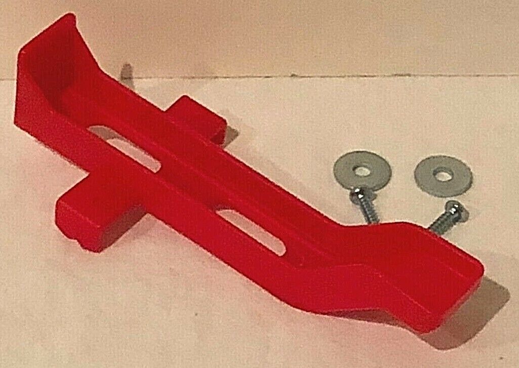 Evenflo Exersaucer Seat Lock Replacement Part Piece With Hardware Triple Fun Red