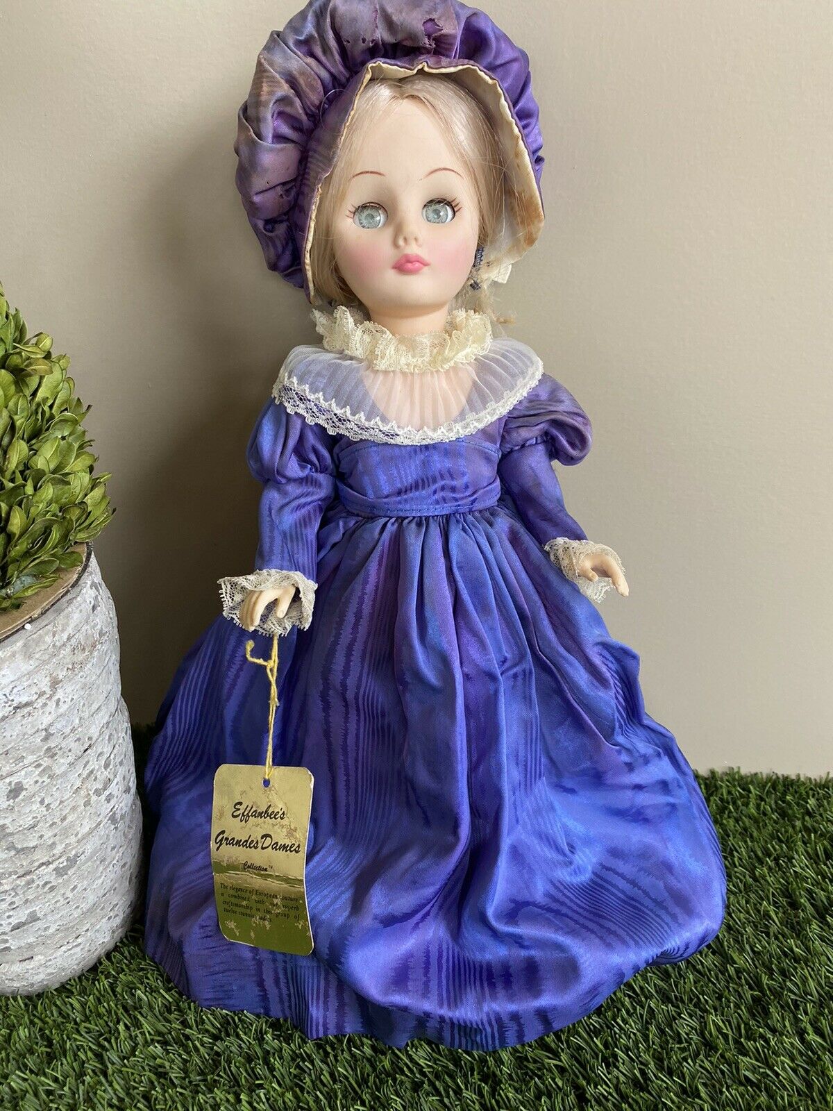 Effanbee Vintage Doll Grandes Dames Collection “hester” 15" With Tag