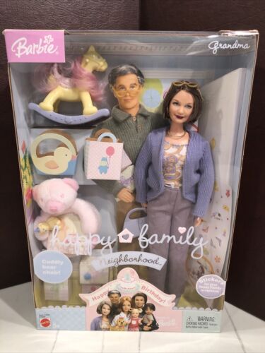 Barbie  - Happy Family Neighborhood Grandma. New In Box, Mattel 2003.