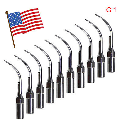 10pcs Dental Ultrasonic Scaler Tips G1 Universal Compatible With Ems Woodpecker