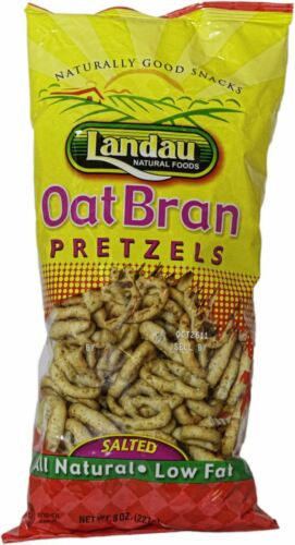 Landau Organic Oat Bran Pretzels Salted, 8 oz.