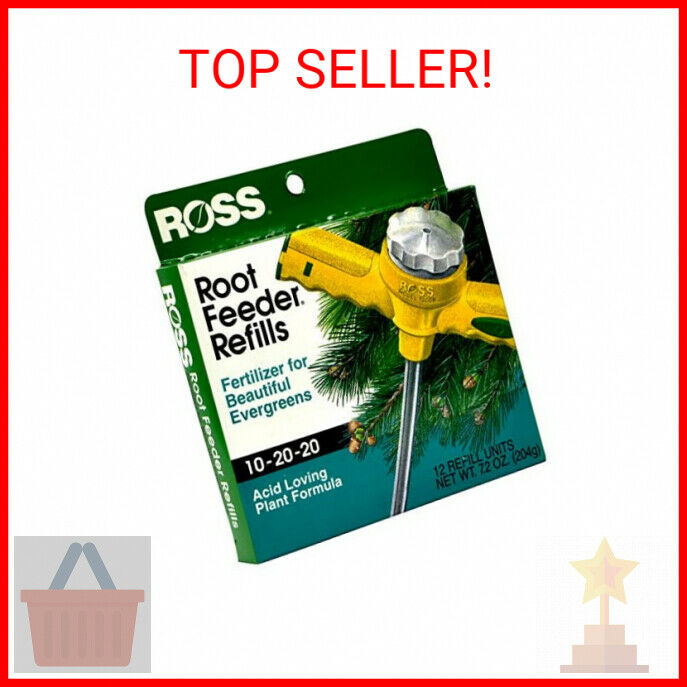 Ross Evergreen Shrub And Tree Fertilizer Refills For Ross Root Feeder, 10-20 …