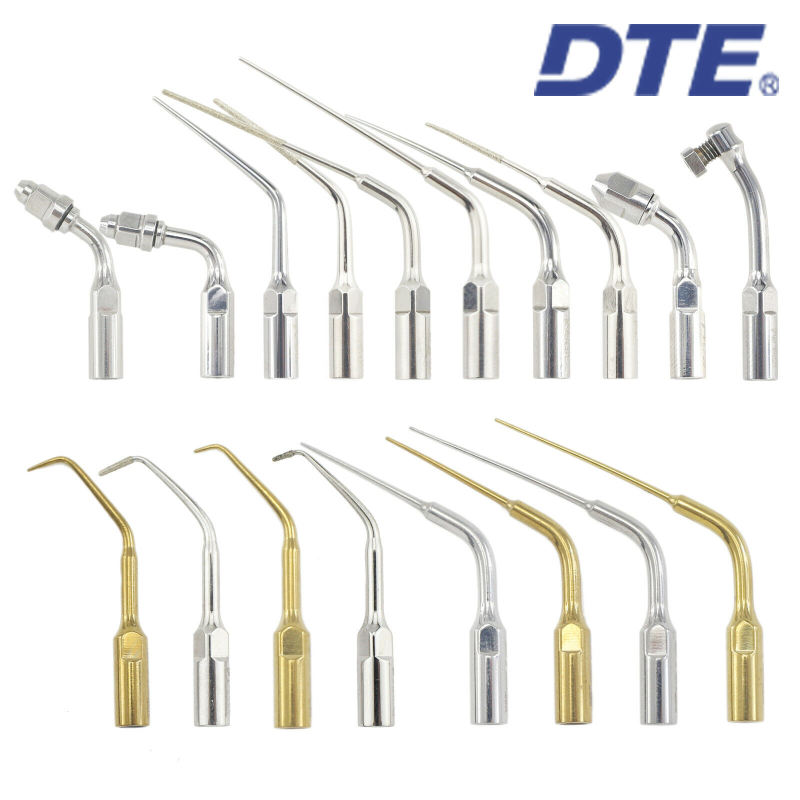 Woodpecker Ultrasonic Scaler Tips Endo Fit SATELEC DTE Root Canal E Type 17 Size