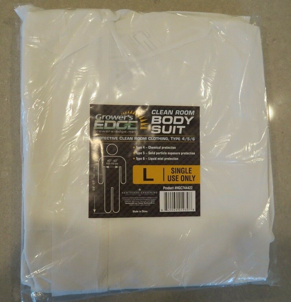 Growers Edge Clean Room Body Suit Large