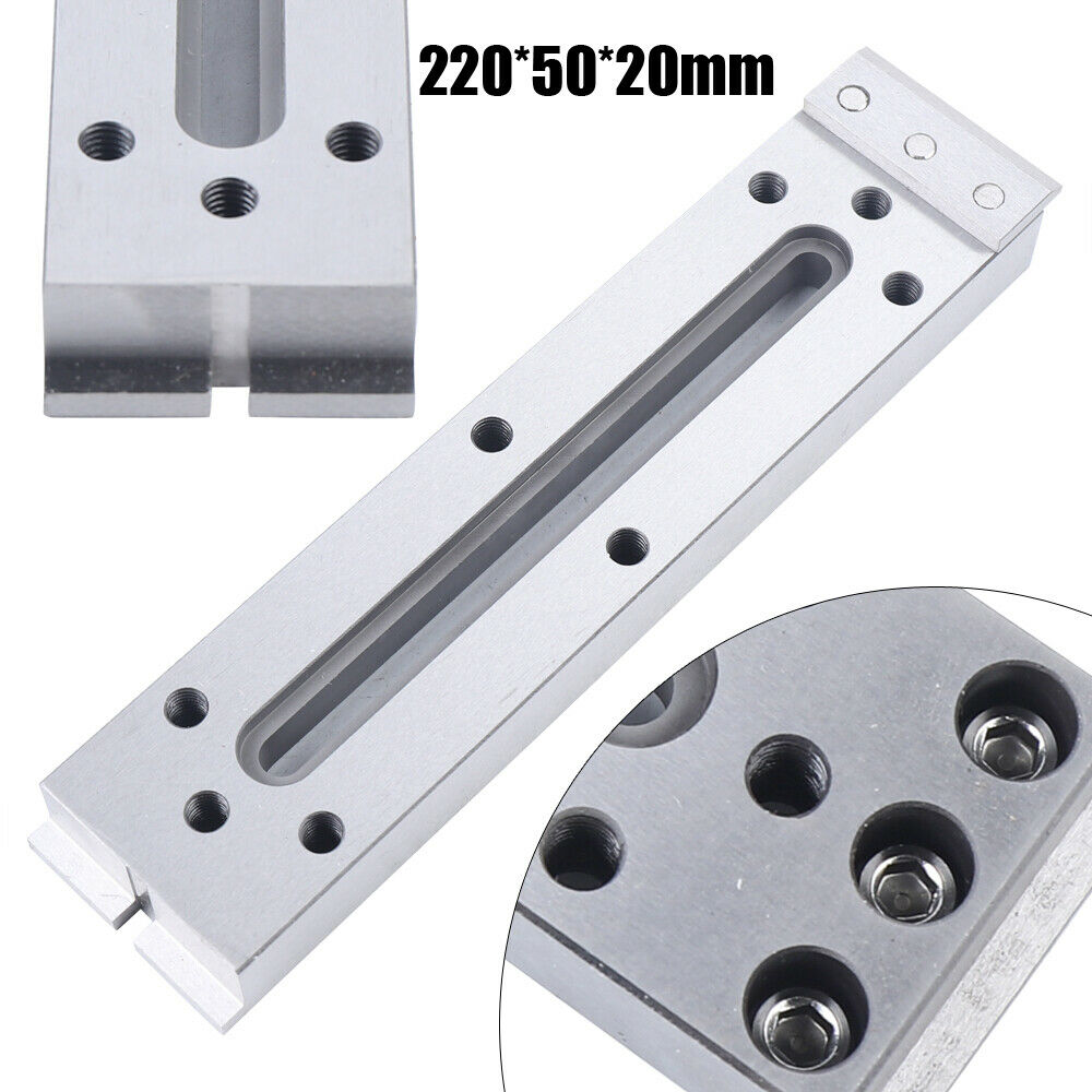 Us! Slow Wire Cut Edm Fixture Board Jig Tool 220x50mm Fit Level Clamping