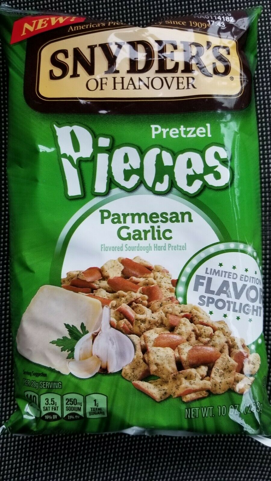 Snyder's Parmesan Garlic Pretzel Pieces