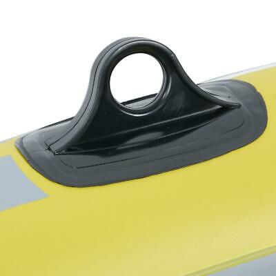 Yellow PVC Inflatable One Person Rowing Air Boat Fishing Drifting Divi