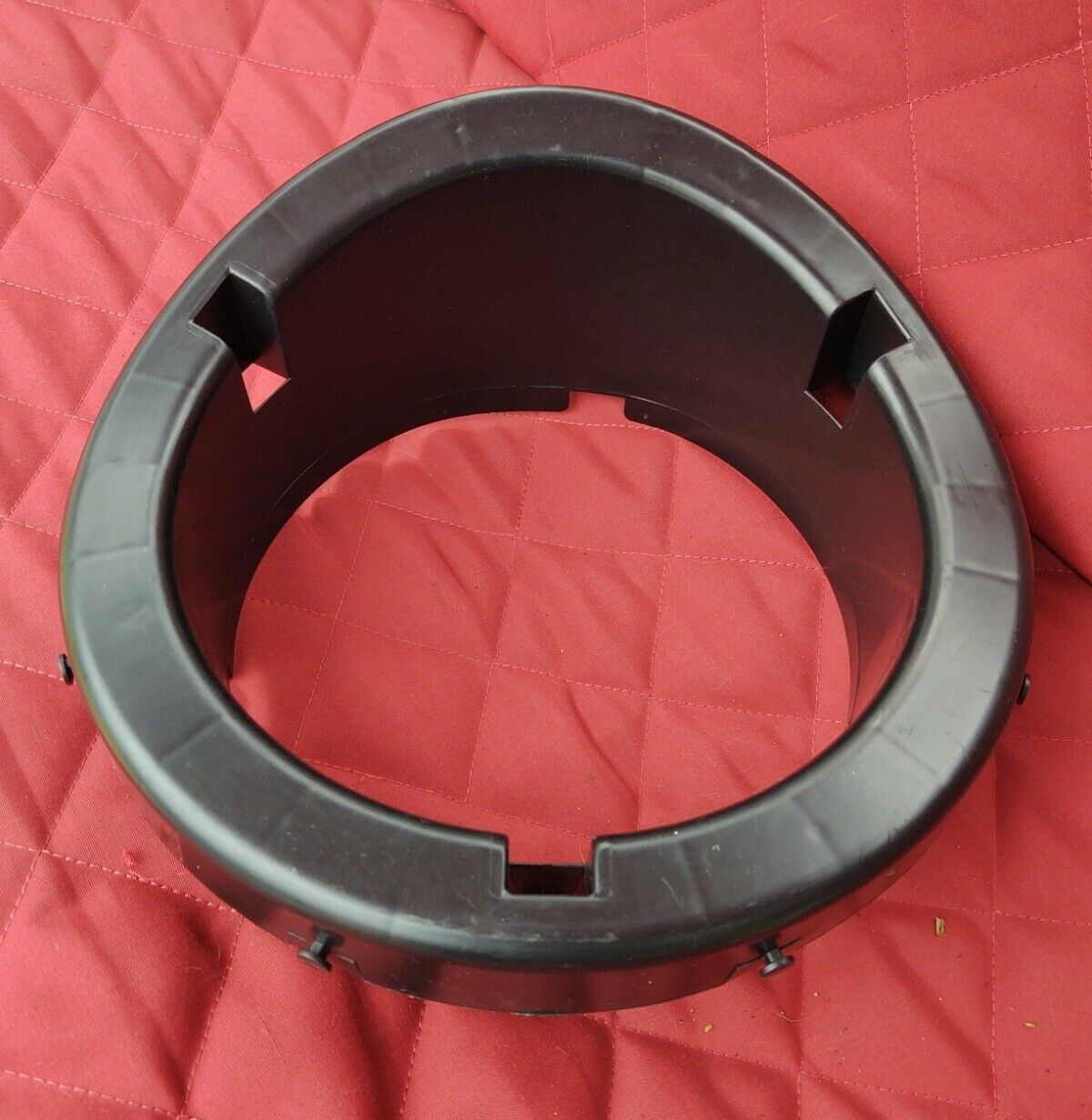 Evenflo Exersaucer Black Seat Ring W/ Wheels Replacement Part 61611415